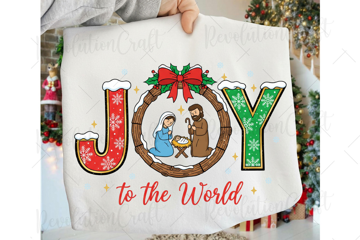 Joy to the World, Christmas Nativity, an Illustration by OK Design (Photo 1 of 4)