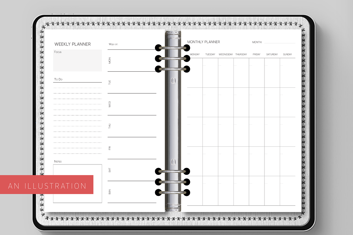 Realistic Notebook Spine & Binders, an Object Graphic by 3PointsCreative (Photo 3 of 6)