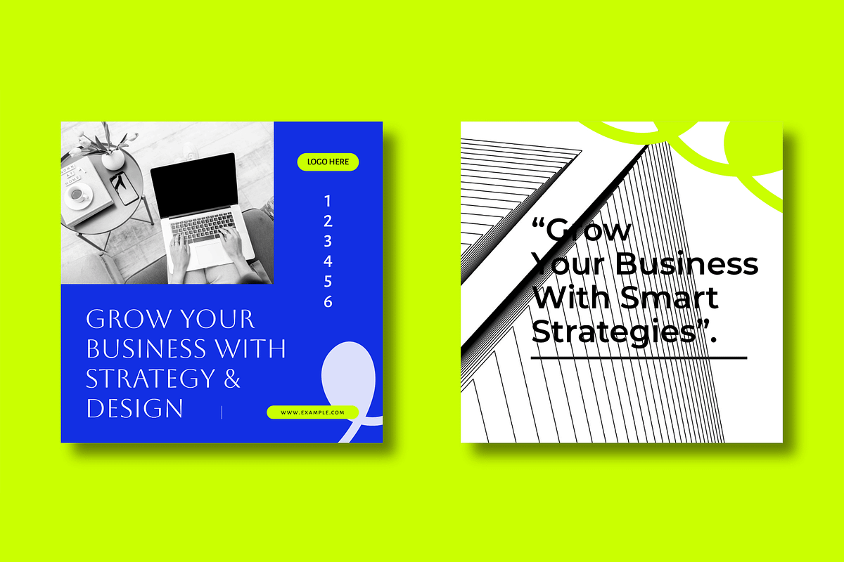 Modern Corporate Social Media Post, a Social Media Template by MightyDesign (Photo 5 of 8)