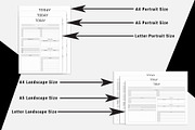 Portrait & Landscape Ultimate Plan, a Stationery Template by MNT-Creator (Thumbnail 5 of 7)