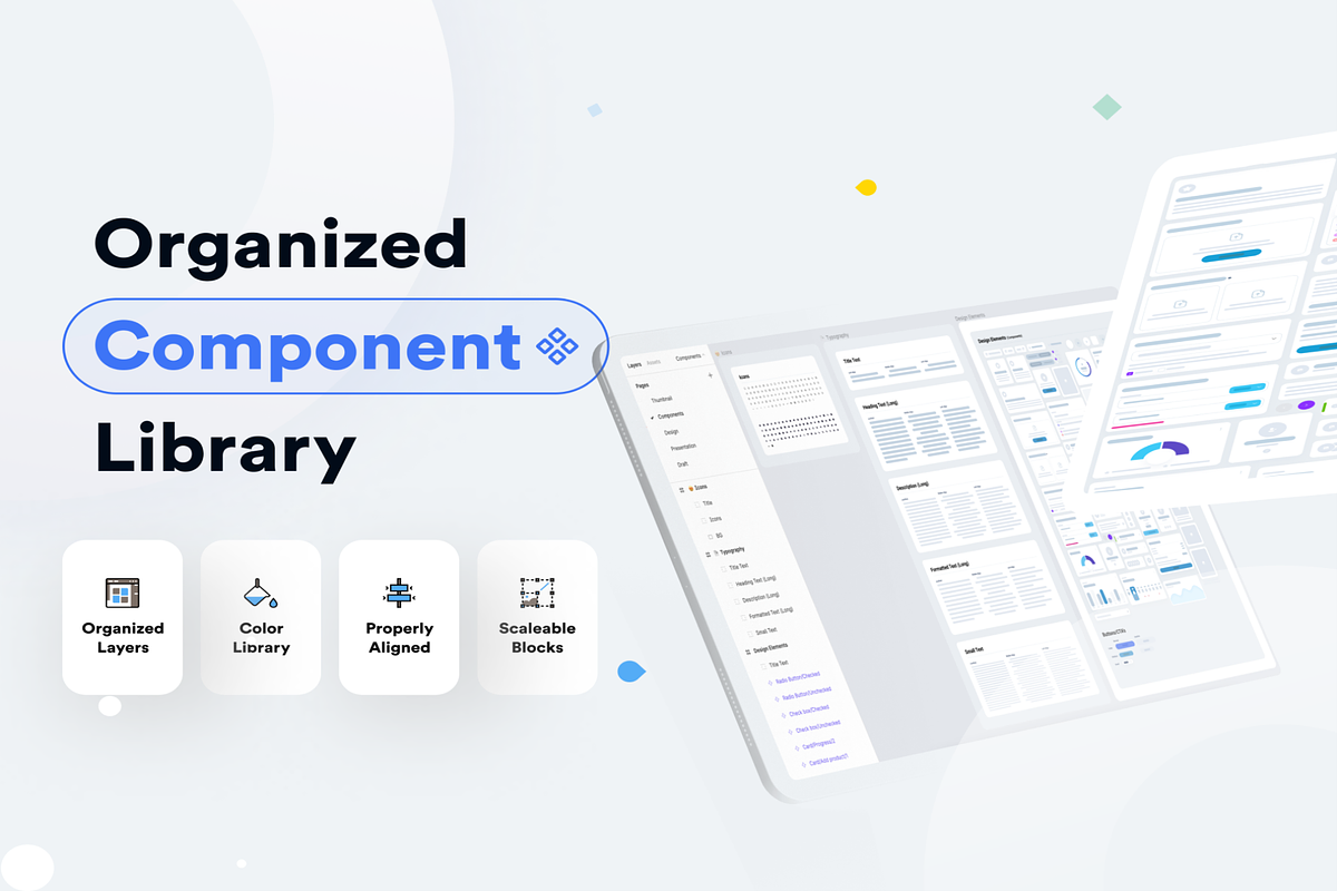 UXFlow Web Kit Design, an UI Kit Template by Creative Perspective (Photo 2 of 10)
