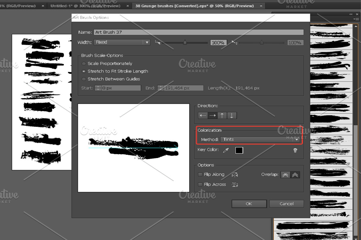 Superpack: 91 ink brushes. preview 4
