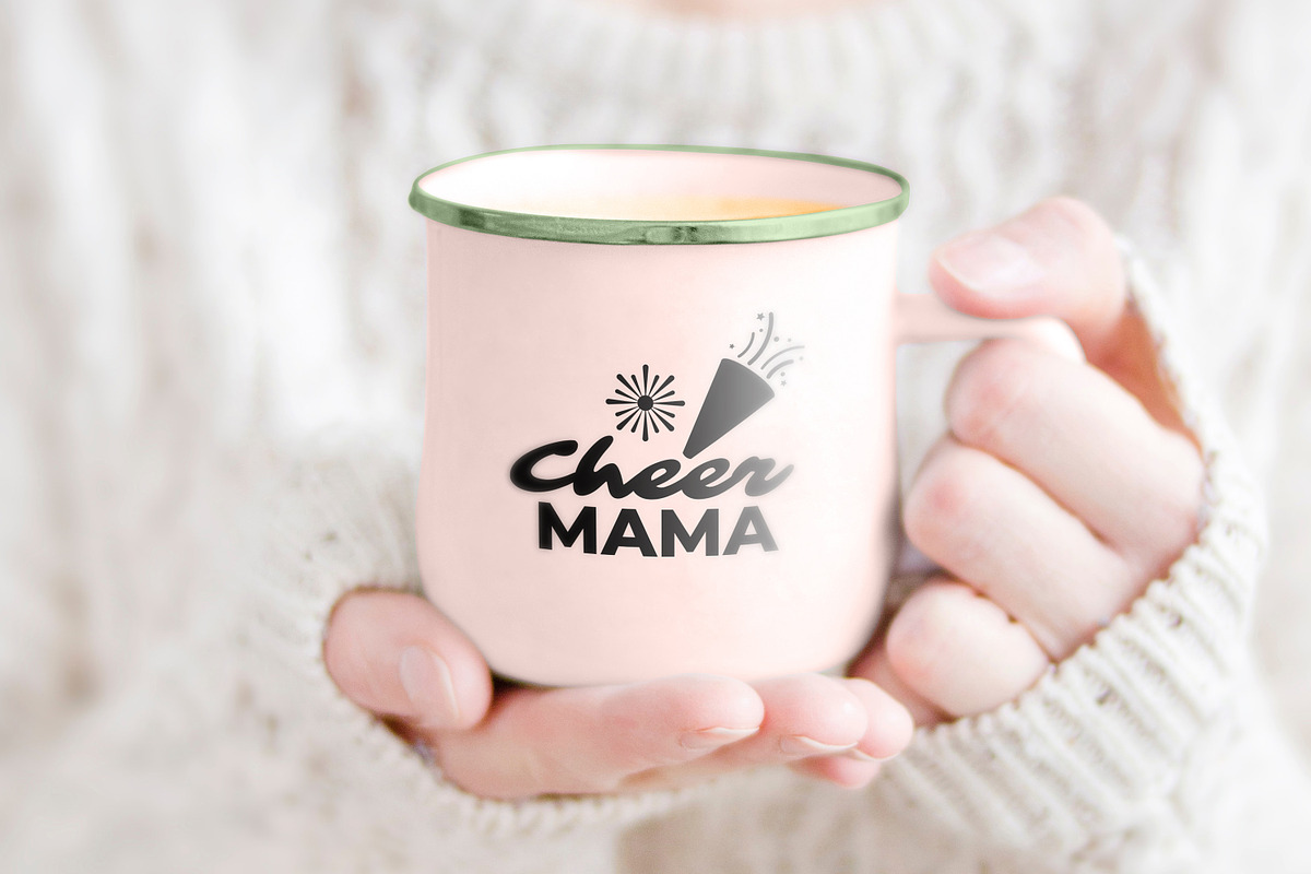 Cheer Mom Svg Bundle, a Graphic by M9 Design (Photo 8 of 10)
