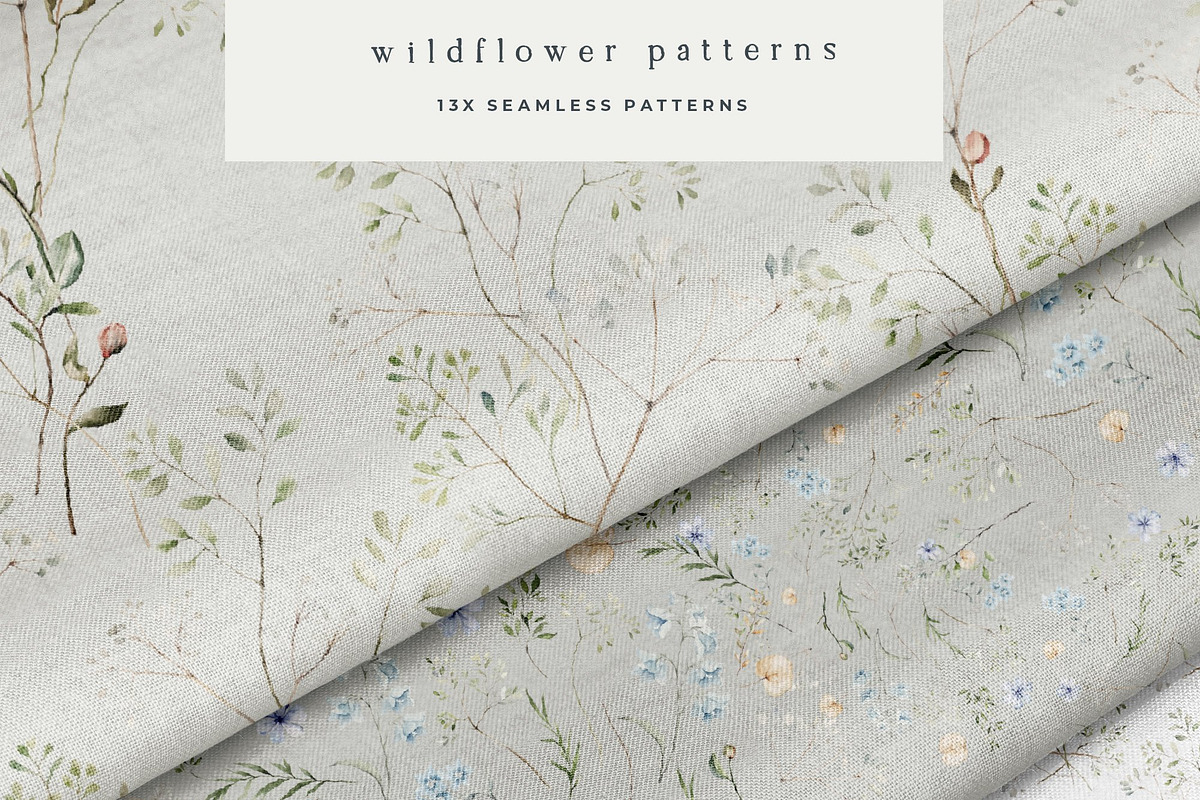 Wildflower Wedding Watercolor Bundle, a Decorative Illustration by Laras Wonderland (Photo 19 of 20)