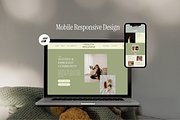Wellness Coach & Membership Website, a Landing Page Template by La Luna Collective Design (Thumbnail 2 of 4)