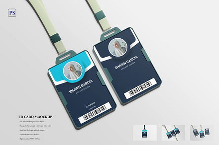 ID Card Mockup