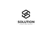 Solution - Geometric Letter S Logo, a Branding & Logo Template by yopie (Thumbnail 6 of 6)