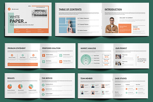 White Paper Design, a Brochure Template by MightyDesign