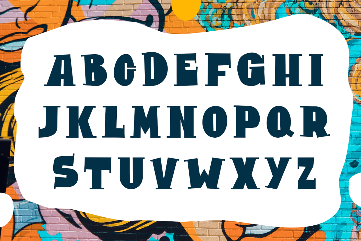 Boldi Buddy | cartoon font, a Serif Font by wowomnom (Photo 2 of 4)