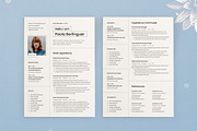 Resume Cv Template, a Resume Template by Estartshop (Thumbnail 5 of 5)