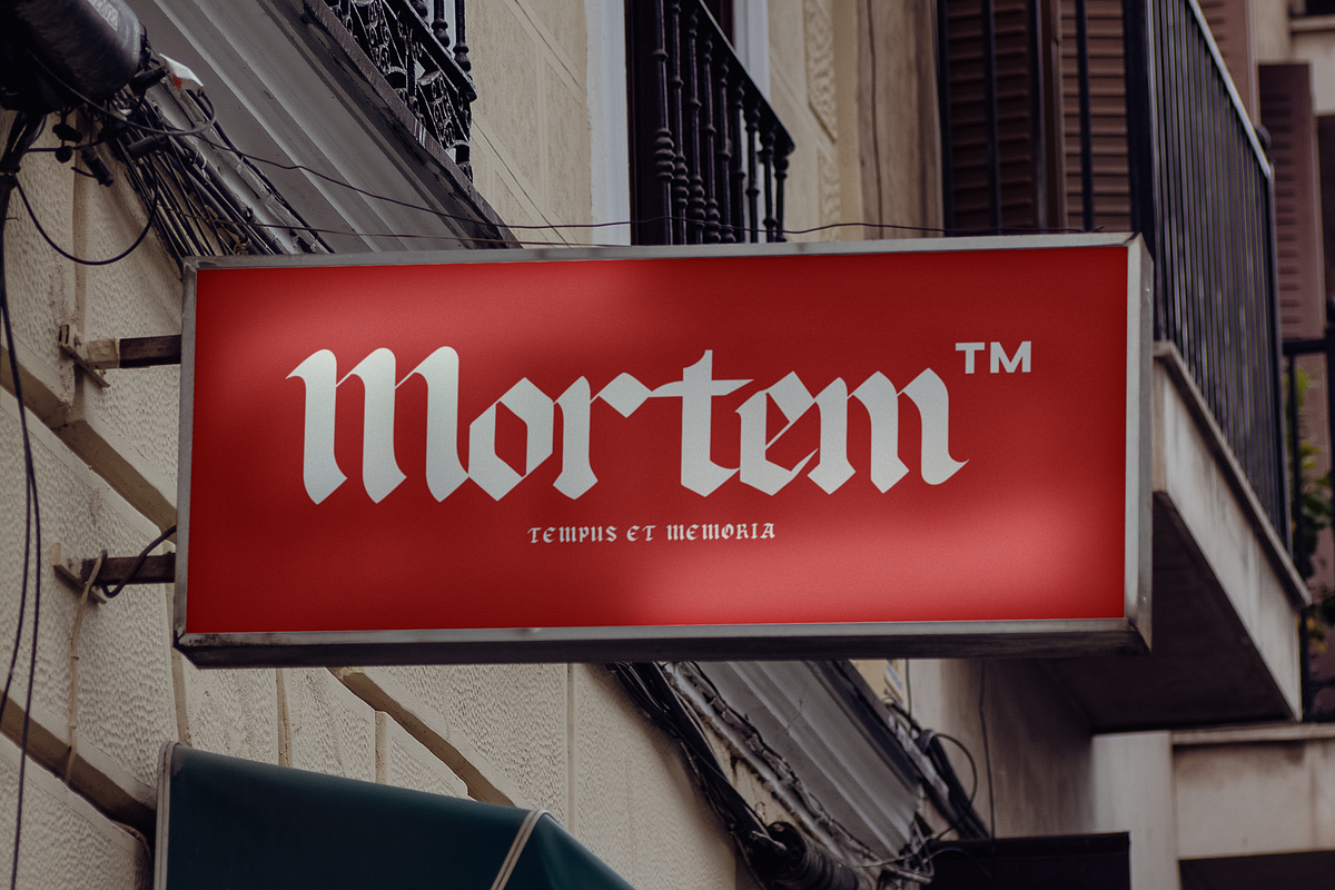 Gravenorth - Gothic Blackletter, a Blackletter Font by Indotype Foundry (Photo 8 of 10)