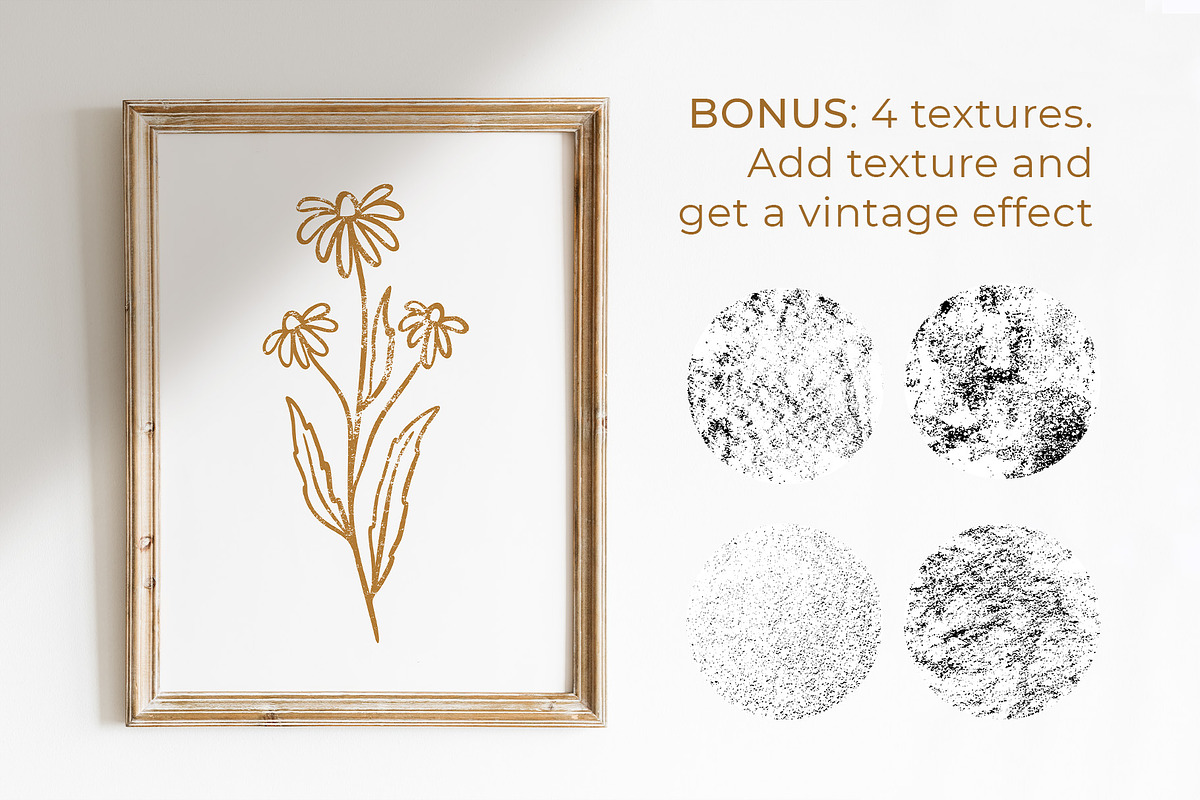 Wildflowers & Vintage patterns, a Pattern Graphic by Yamurchik (Photo 7 of 12)
