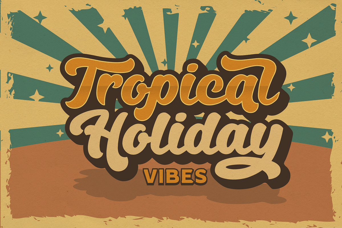 Andala - Groovy Retro Font, a Script Font by Auratype (Photo 5 of 11)
