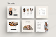 Canva Massage Therapist templates, a Social Media Template by LiliesandBerries (Thumbnail 8 of 21)