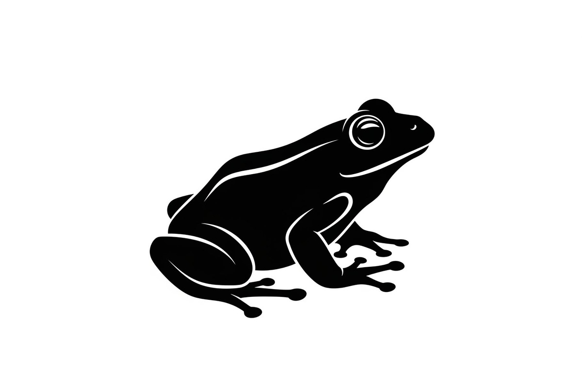 Frog Silhouette Vector Bundle, an Illustration by jahid234 (Photo 16 of 46)