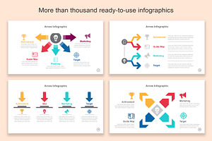 Arrow Infographic Google Slide