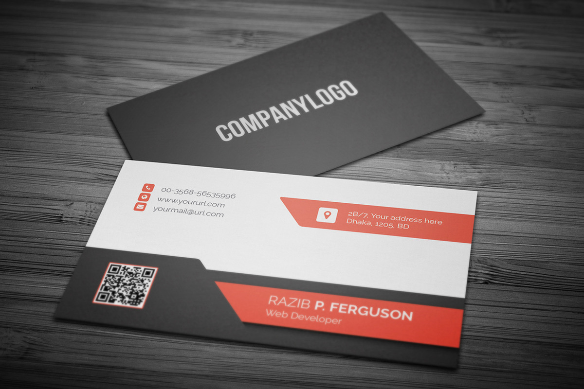 Corporate Business Card, a Business Card Template by Rongmistiry (Photo 6 of 7)