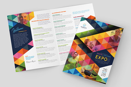 Health Fair Brochure Template