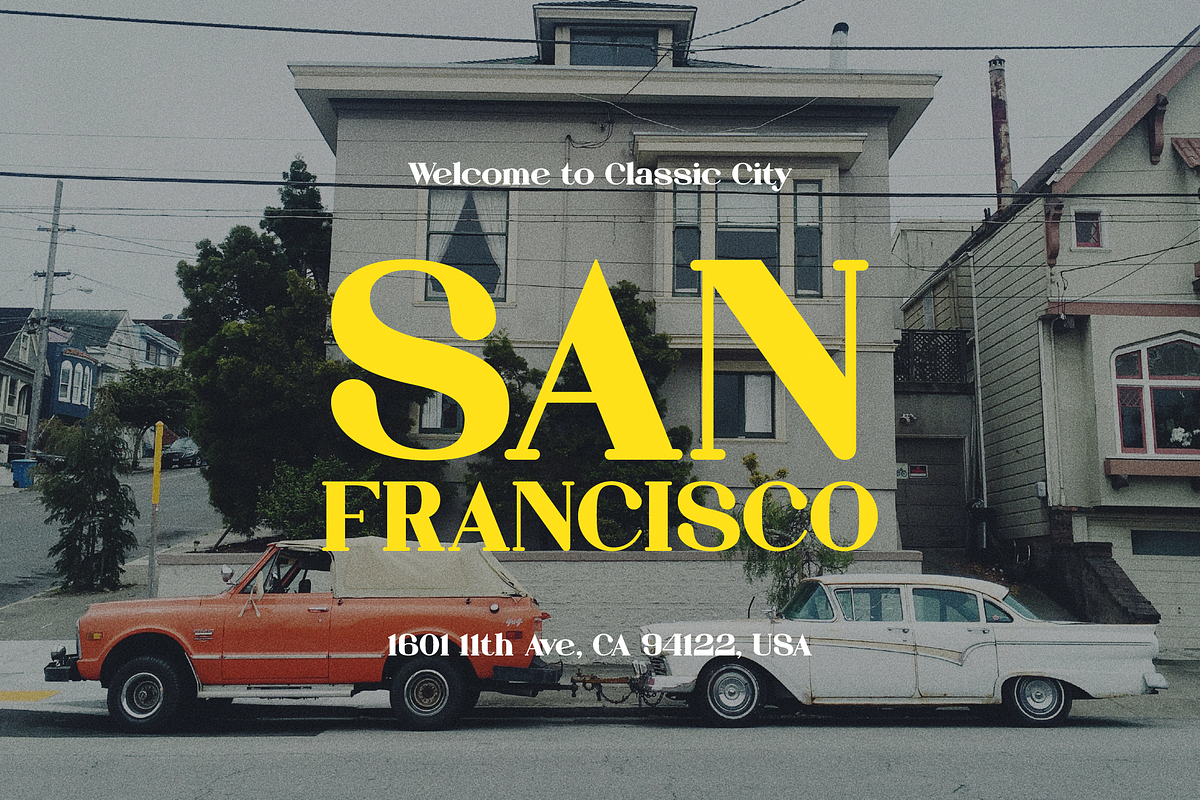 Qurgo Woody | Stylish Retro Serif, a Serif Font by Denustudios (Photo 2 of 13)