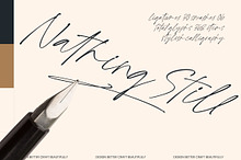 Nathing Still Stylish Calligraphy