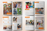 School Yearbook Photo Album, a Brochure Template by graphypix (Thumbnail 6 of 8)