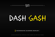 Dash Gash Decorative Font, a Handwritten Font by Graphic Spirit (Thumbnail 1 of 8)