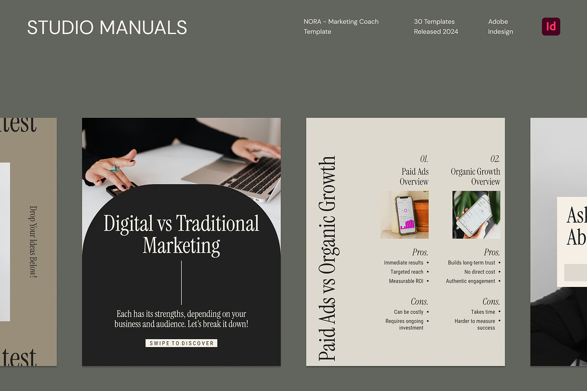 NORA – Marketing Coach, a Social Media Template by Studio Manuals (Photo 4 of 8)