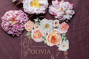 Watercolor Botanical Florals, a Decorative Illustration by Catherine Wheel (Thumbnail 6 of 43)