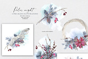 Polar night - winter collection, a Seasonal Illustration by Vasmila (Thumbnail 7 of 17)