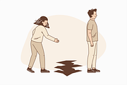 Fading Ties Illustration, an Object Graphic by Jump Studio (Thumbnail 7 of 12)