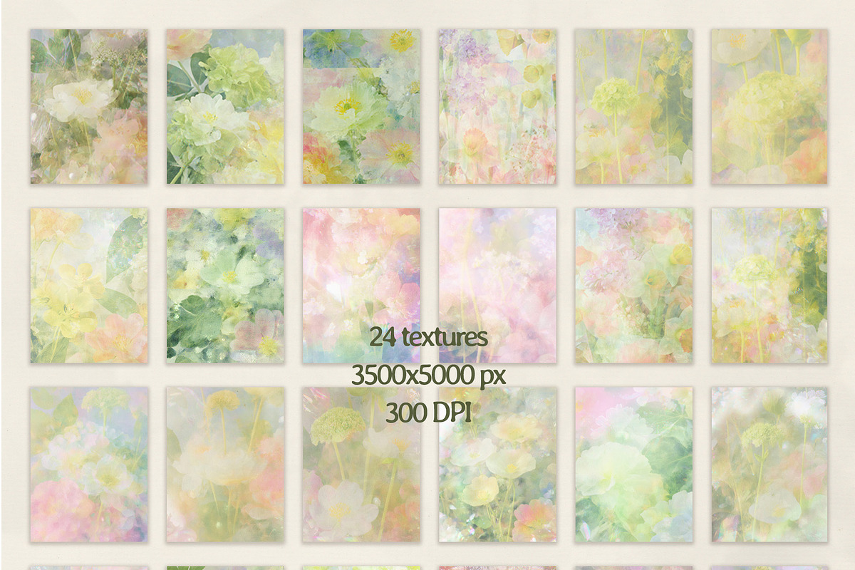 Botanica – Soft Floral Backgrounds, a Background Graphic by lerinartstudio (Photo 10 of 13)