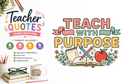 Teacher Quotes Sublimation Bundle, an Education Illustration by Actual Pixel (Thumbnail 17 of 18)