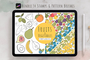 Bundle 54 Procreate brushes