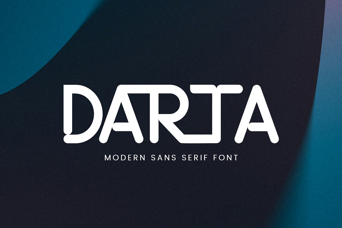 DARTA- Modern Sans Serif Font, a Sans Serif Font by AnnofaType (Photo 1 of 8)