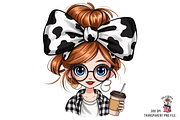 10 Adorable Coffee Lover Clipart PNG, a Graphic by Clipart Bloom (Thumbnail 9 of 11)