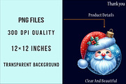 Blue Christmas Balls Clipart Bundle, an Illustration by SinaCreation (Thumbnail 5 of 7)