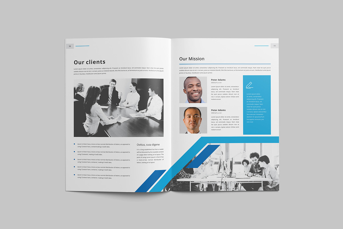 Company Profile, a Brochure Template by Tanber Hossen (Photo 13 of 14)