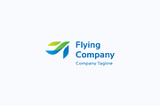 Flying Company Logo, a Branding & Logo Template by Vitalliy (Thumbnail 1 of 2)