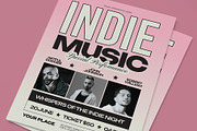 Indie Music Flyer - Affinity, a Flyer Template by graphicook (Thumbnail 2 of 3)