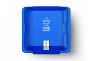Food Box Packaging Mockup, a Packaging Mockup by AlkStudio (Thumbnail 7 of 13)