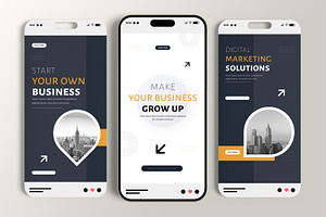 Business Marketing Social Media, a Social Media Template by MightyDesign