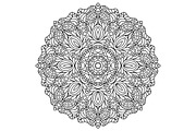 Mandala. Coloring book pages, a Decorative Illustration by jelisua88 (Thumbnail 7 of 9)
