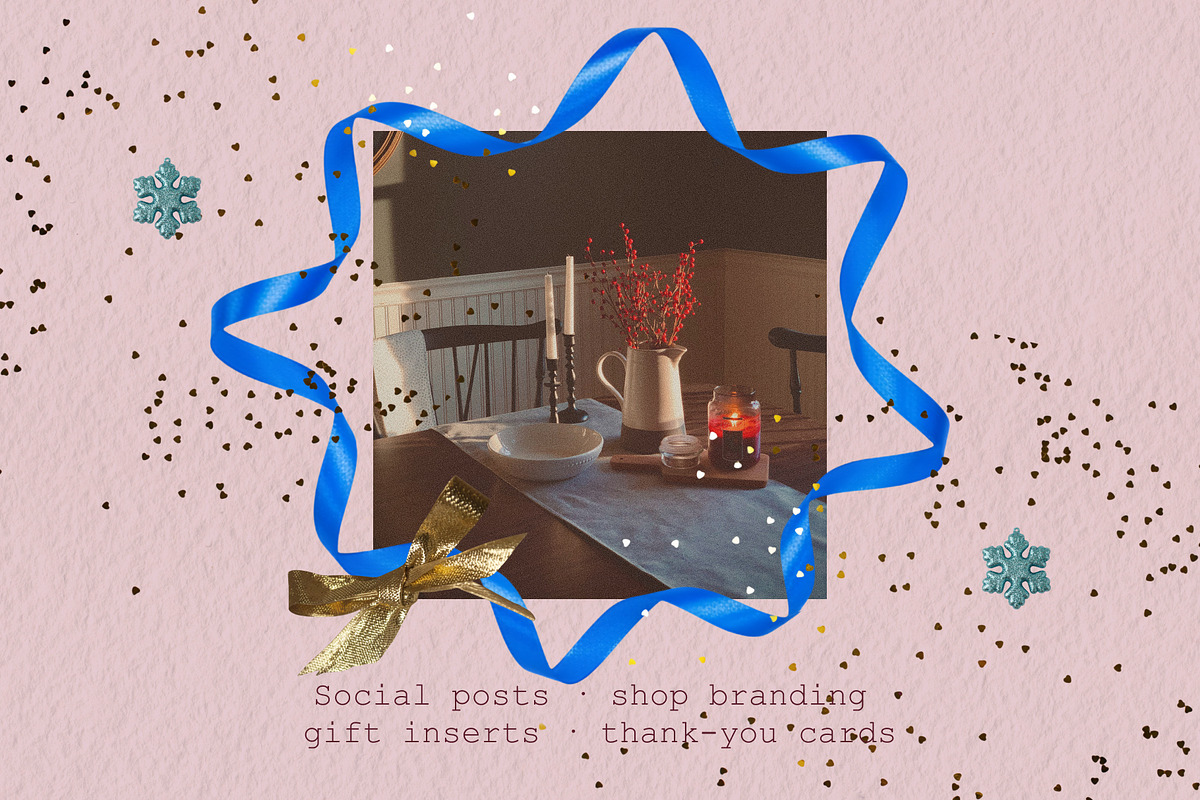 Gift Wrapped in Christmas Ribbons, an Object Graphic by Anzhelika (Photo 5 of 12)