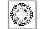 Floral Vector Ornament With Volume, a Decorative Illustration by FineArtStudio (Thumbnail 2 of 3)