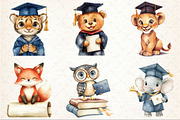 Cute Graduation Animal Sublimation C, a Seasonal Illustration by Rose Art (Thumbnail 4 of 4)