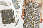 Flowers Patterns Designs, a Pattern Graphic by Alena Zaytseva (Thumbnail 5 of 7)