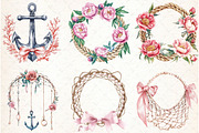 Coquette Coastal Fisherman Frame, an Illustration by Libby Wishes (Thumbnail 10 of 12)