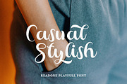 Readone - Playfull Bold Script, a Script Font by Dirtytemp Studio (Thumbnail 3 of 10)