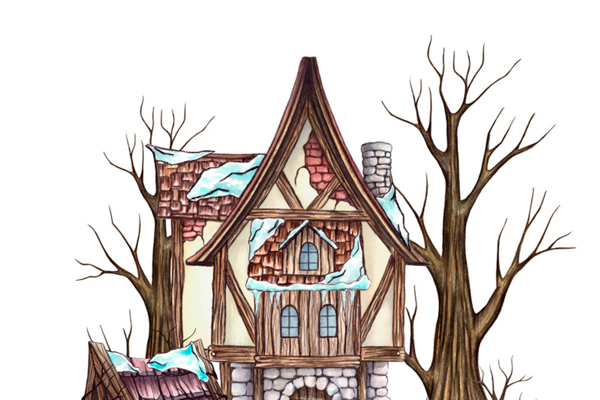 Watercolor house environment, an Illustration by Verlena's Corner (Photo 4 of 7)