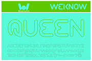 queen of the modern age, a Font by weknow (Thumbnail 2 of 5)